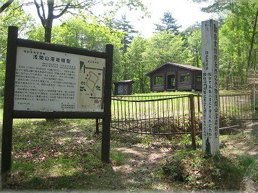 浅間山溶岩樹型